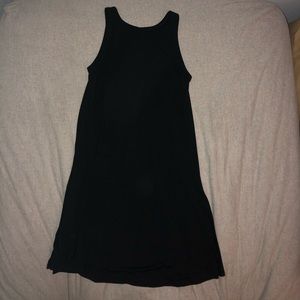 Black a-line tank top dress from old navy